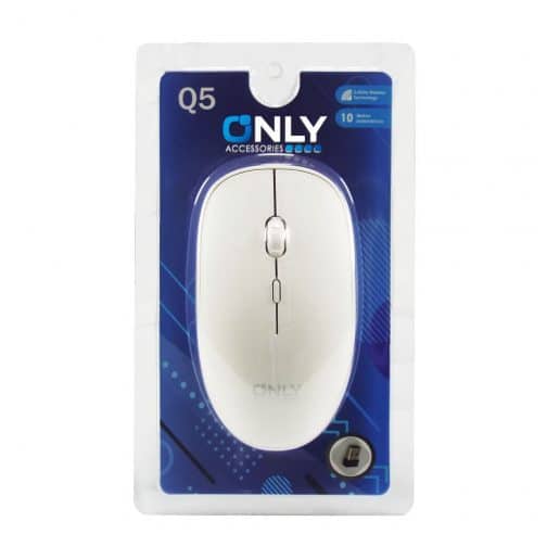 MOUSE WIRELESS MOD Q5 - BLANCO - Imagen 2