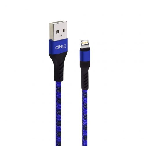 CABLE USB MOD 46 - LIGHTNING - AZUL - Imagen 2