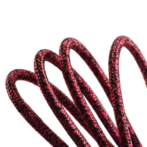 CABLE USB MOD 30 - TEXTIL - IP - ROJO - Imagen 3