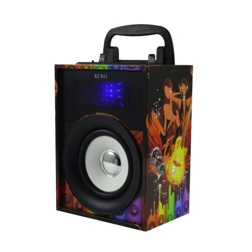 PARLANTE SMALL MOD XQF-XC-011 - ROJO - Imagen 2