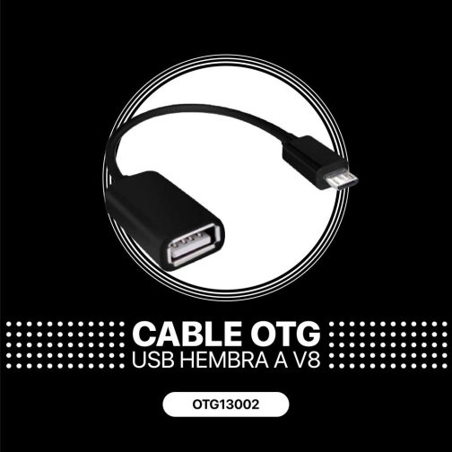 CABLE OTG V8 - BLANCO - Imagen 4