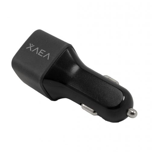 CARGADOR 12V MOD 38 XAEA  -SPEED - PD + QC 3.0 - NEGRO - Imagen 2