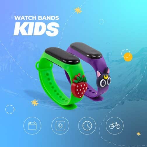 WATCH BAND KIDS - NEGRO - MICKEY - Imagen 3