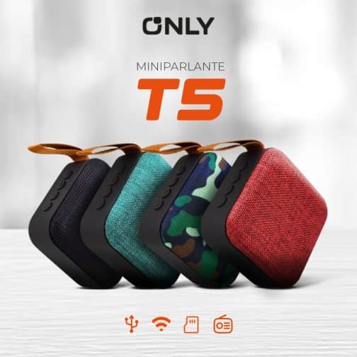 PARLANTE PEQUEÑO T5 - CELESTE - Imagen 4