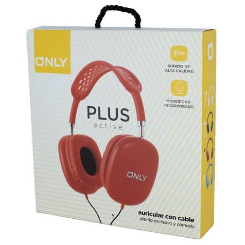 AURICULAR MOD98 - ONLY - ROJO