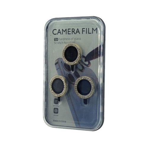 PROTECTOR DE CAMARA - MODO-005 STRASS - IPH 11 PRO / 11 PRO MAX / 12 PRO - ONLY - ROSA - Imagen 3