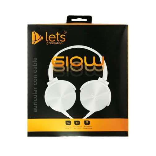 AURICULAR MOD97 GLOW - LETS - BLANCO
