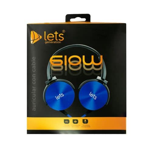 AURICULAR MOD97 GLOW - LETS - AZUL