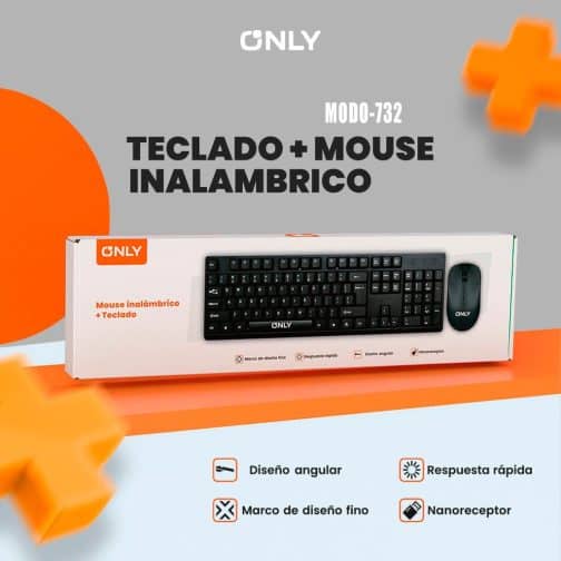 COMBO TECLADO + MOUSE MODO-732 - ONLY - Imagen 4