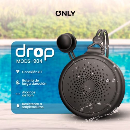PARLANTE 3'' - MODS-904 DROP - STOCK - NEGRO - Imagen 3