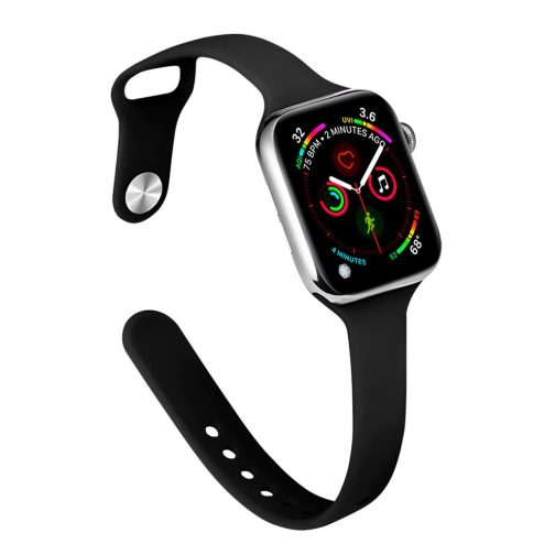 MALLA RELOJ MODS-752 SILICONA LISA 38 - ST - NEGRO - Imagen 2