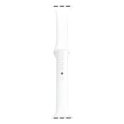 MALLA RELOJ MODS-752 SILICONA LISA 38 - ST - BLANCO