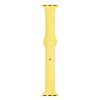 MALLA RELOJ MODS-752 SILICONA LISA 38 - ST - AMARILLO