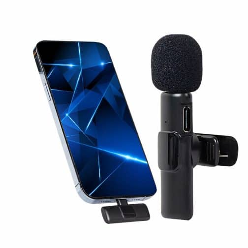 MICROFONO CLIP INALAMBRICO INDIVIDUAL TIPO C + IP - MODS-890 - STOCK