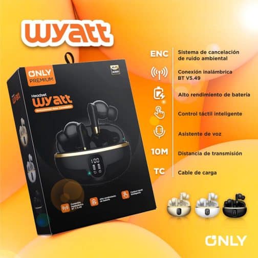 MANOS LIBRES MODO-110 WYATT TWS - ONLY - BLANCO - Imagen 4