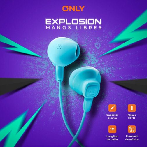 MANOS LIBRES MODO-654 EXPLOSION 1 - ONLY - BLANCO - Imagen 3