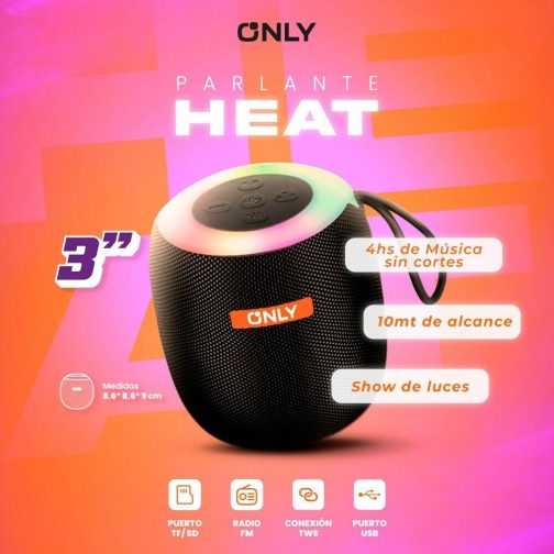 PARLANTE 3'' - MODO-022 HEAT - ONLY - AZUL - Imagen 3