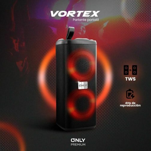 PARLANTE 3'' MODO-001 VORTEX - ONLY - ROJO - Imagen 4