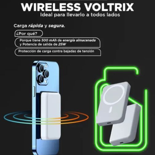 CARGADOR WIRELESS MODS-721 VOLTRIX - XAEA - BLANCO - Imagen 4