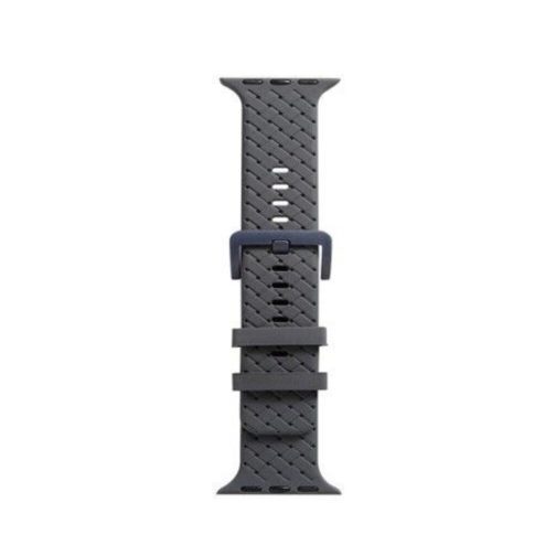 MALLA RELOJ MODS-766 SILICONA TRENZADA 38 - ST - GRIS