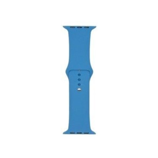 MALLA RELOJ MODS-753 SILICONA LISA 42 - ST - AZUL