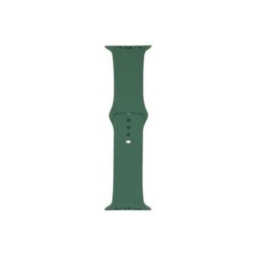 MALLA RELOJ MODS-753 SILICONA LISA 42 - ST - VERDE