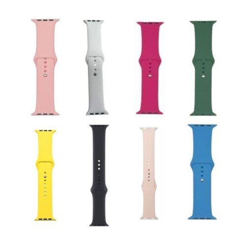 MALLA RELOJ MODS-753 SILICONA LISA 42 - ST - VERDE - Imagen 2