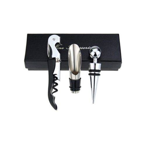 JUEGO DESCORCHADOR Y VERTEDOR MODS-798 - ST - NEGRO
