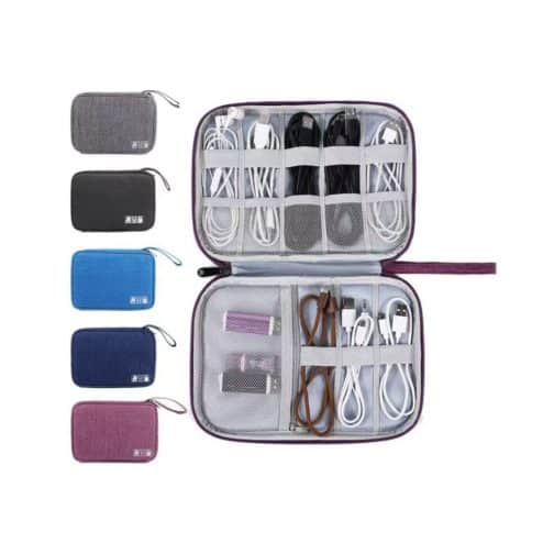 ORGANIZADOR DE CABLES GRANDE MODS-781 - ST - CELESTE - Imagen 2