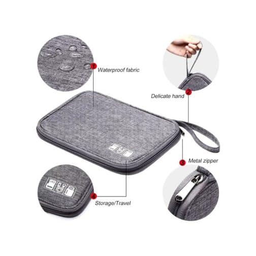 ORGANIZADOR DE CABLES GRANDE MODS-781 - ST - CELESTE - Imagen 4