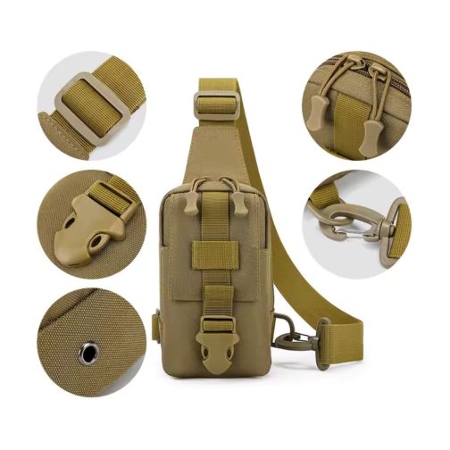 BOLSO MORRAL CUADRADO MODS-772 - ST - MARRON - Imagen 2