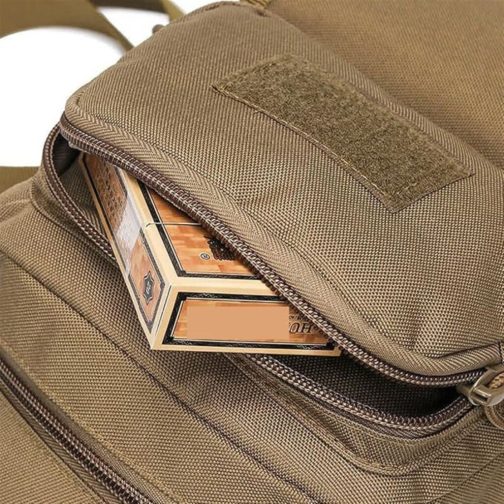 BOLSO MORRAL GRANDE MODS-773 - ST - CAMUFLADO MARRON - Imagen 2