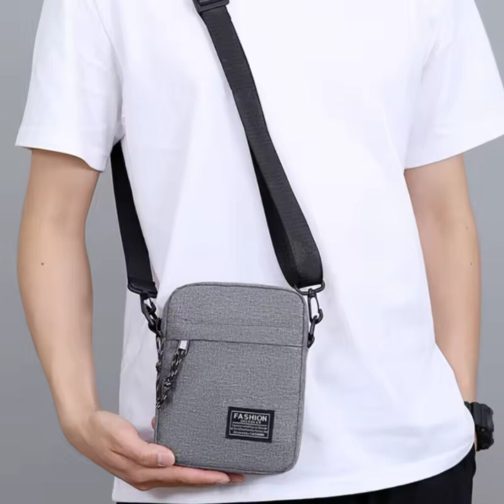 BOLSO MORRAL BANDOLERA MODS-770 - ST - NEGRO - Imagen 3
