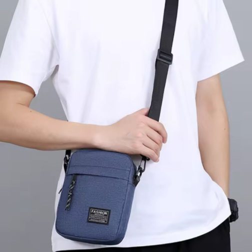 BOLSO MORRAL BANDOLERA MODS-770 - ST - AZUL - Imagen 3