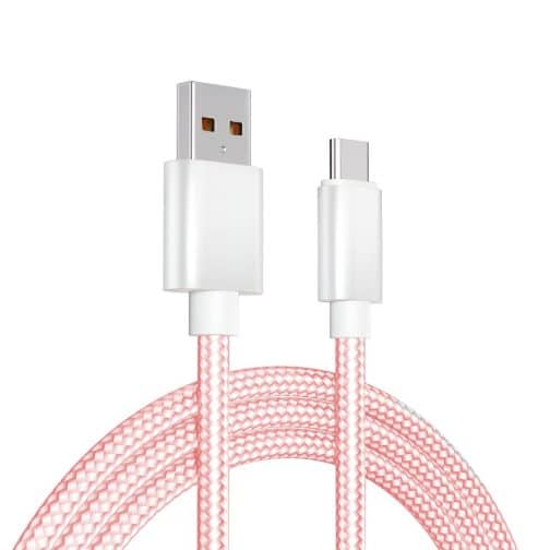 CABLE USB TIPO C MODX-091 - SOOK CANDY - XAEA - ROSA - Imagen 2