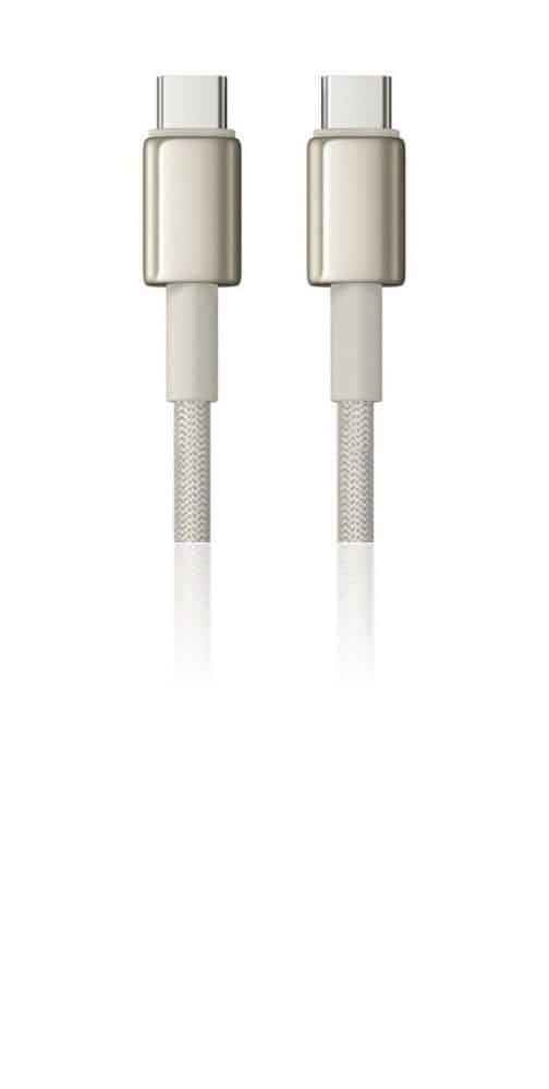 CABLE USB LIGHTNING MODX-102 - HERA - XAEA - DORADO CHAMPAGNE