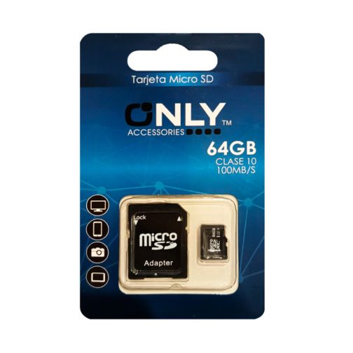 MEMORIA 64GB - CLASE 10 ONLY - Imagen 2