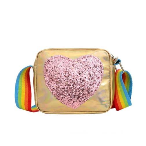 CARTERA CORAZON MODS-566 - ST - DORADO