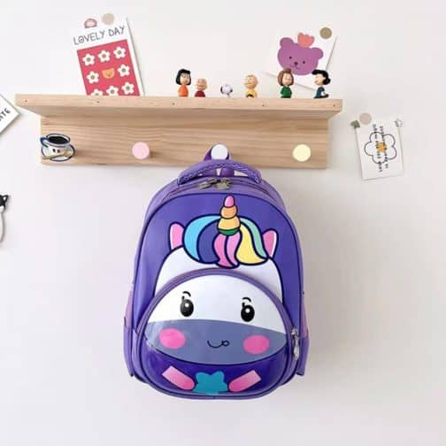 MOCHILA INFANTIL ANIMALITOS MODS-560 - ST - UNICORNIO - Imagen 4