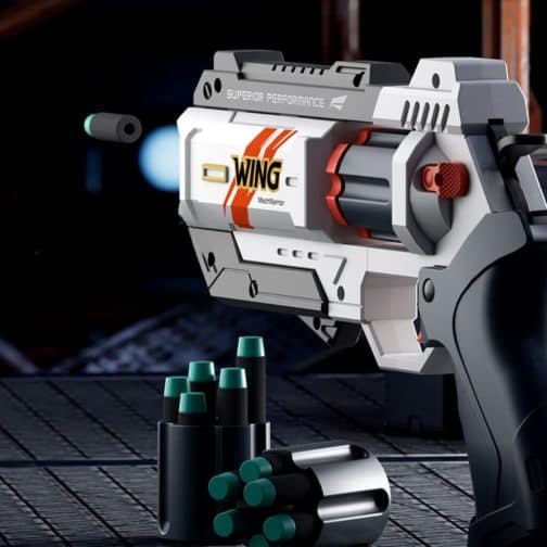 PISTOLA JUGUETE D2 MODZ-501 - ZUMO - GRIS - Imagen 3