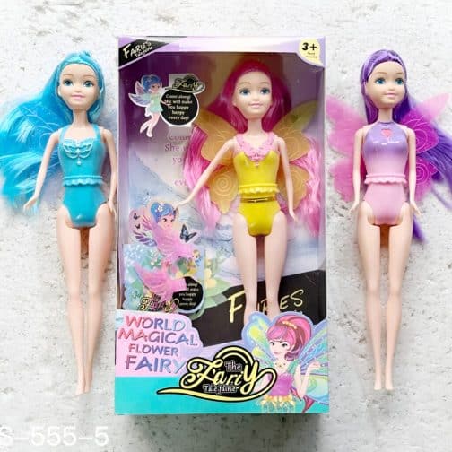 MUÑECA FAIRY HADA HS-555-5 - ZUMO - LILA - Imagen 2