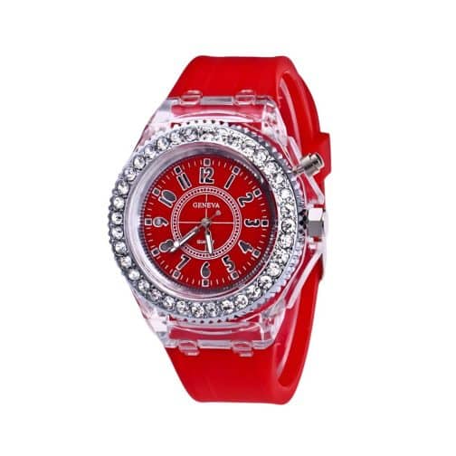 RELOJ GENOVA Z166 LIGTH MODS-770 - ST - ROJO