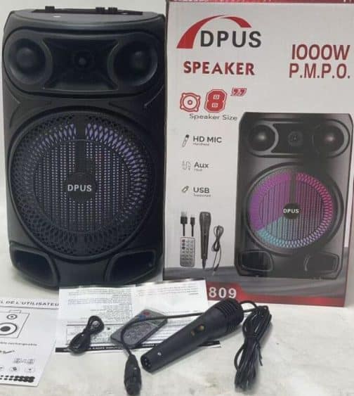 PARLANTE 8'' MODV-000M - VARIOS - NEGRO