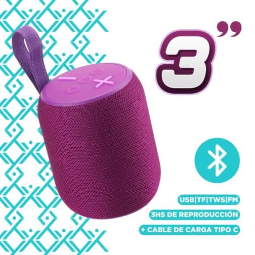 PARLANTE 3'' MODX-107 - XAEA - VIOLETA - Imagen 3
