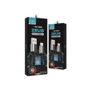 CABLE USB TIPO C MODX-103 - ZEUS - XAEA - PLATEADO