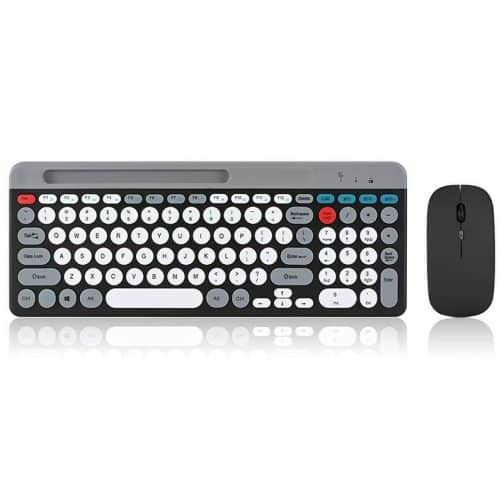 COMBO INALAMBRICO RECARGABLE W+BT MODX-064 - XAEA - GRIS - Imagen 2