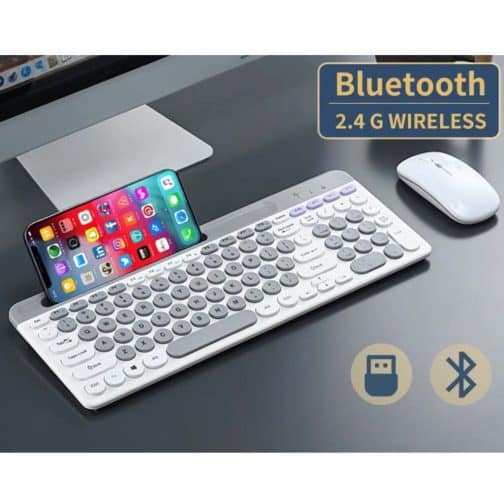 COMBO INALAMBRICO RECARGABLE W+BT MODX-064 - XAEA - BLANCO - Imagen 3