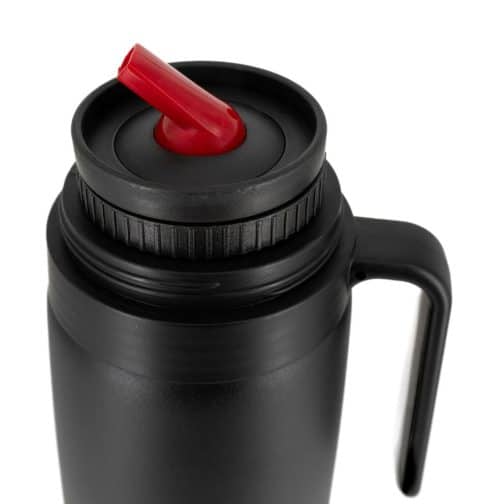 TERMO MEDIA MANIJA 1LITRO NEGRO - Imagen 3