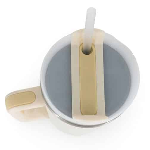 VASO TERMICO 40 OZ DE ESTILO 1.3 LITROS BLANCO - Imagen 2