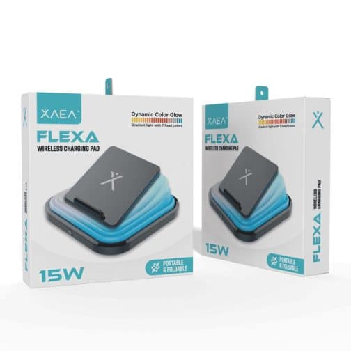 CARGADOR INALAMBRICO FLEXA MODX-511 - 2A - 1TC - XAEA - NEGRO